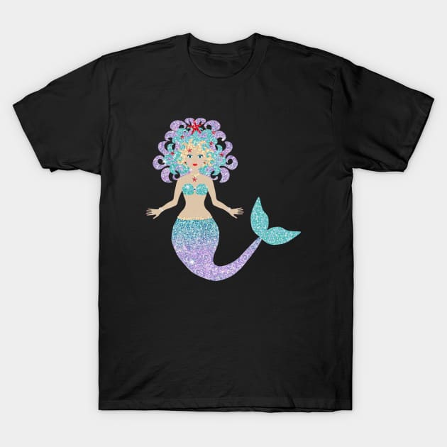 Mermaid T-Shirt by Rosemarie Guieb Designs